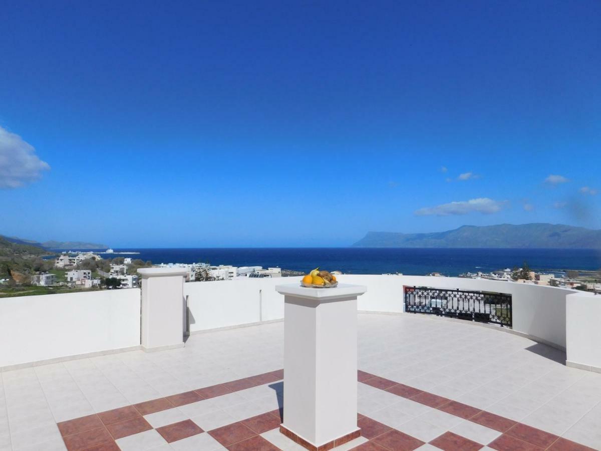 Panoramic Balos Sea View House Kissamos Bagian luar foto